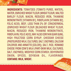 Chef Boyardee Cheese Ravioli close-up with melty cheese inside.