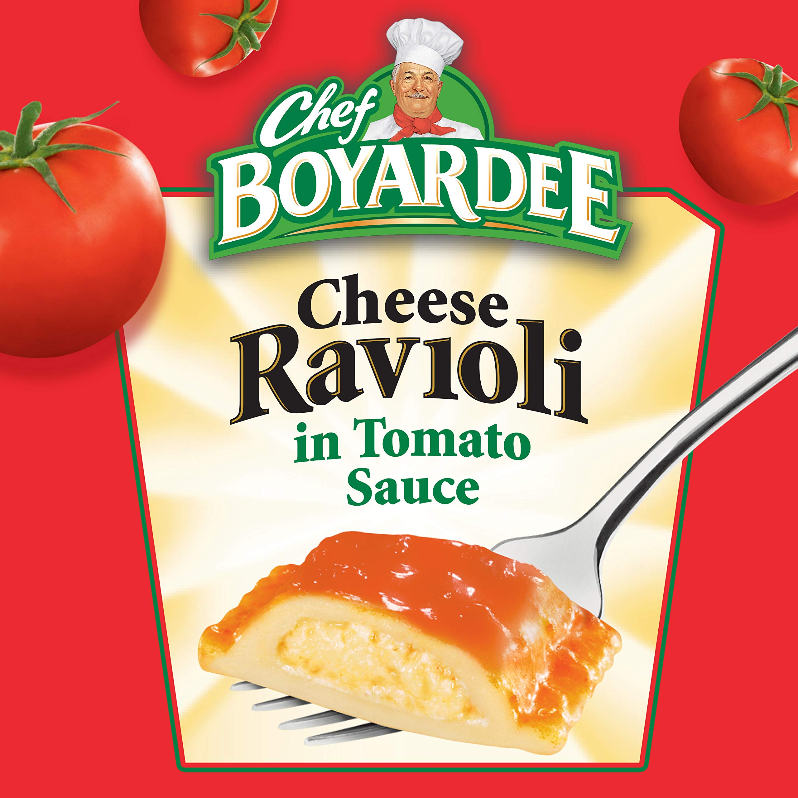 Chef Boyardee cheese ravioli served in a bowl, family-friendly meal ready fast