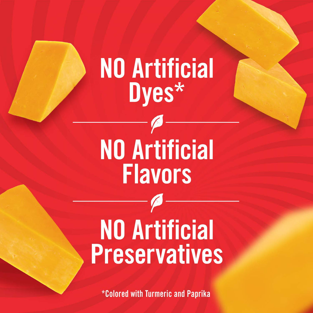 Chef Boyardee Mac & Cheese emergency kit can in home pantry-ready snack.
