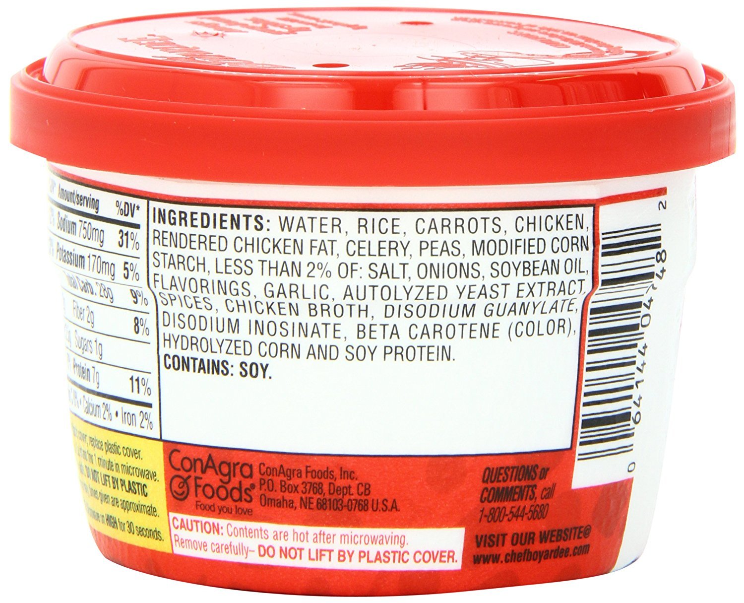 Chef Boyardee microwavable bowls provide 45-second heat-and-eat convenience