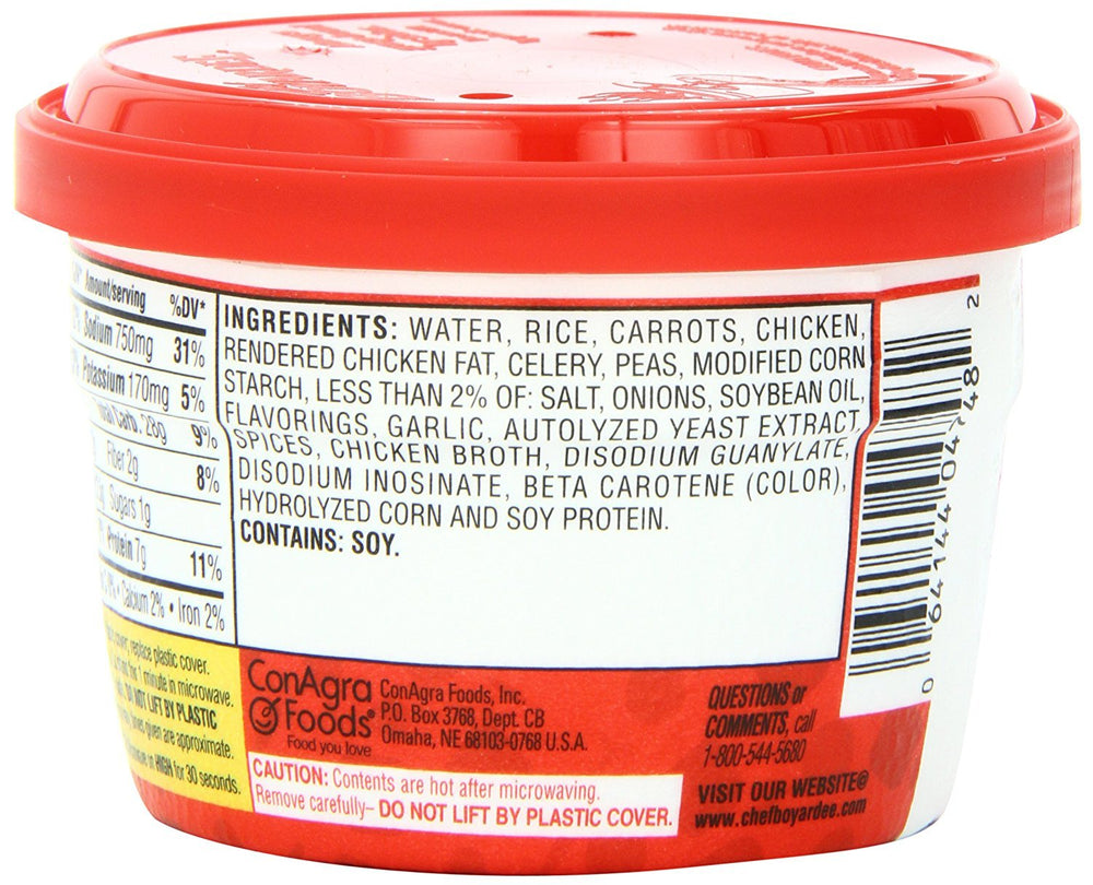 Chef Boyardee microwavable bowls provide 45-second heat-and-eat convenience