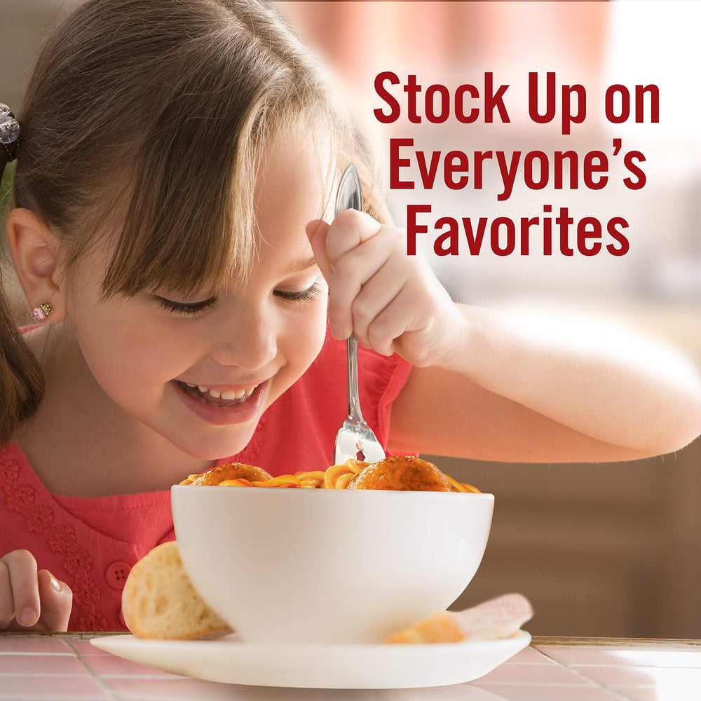 Chef Boyardee ready-to-serve in 90 seconds for busy evenings