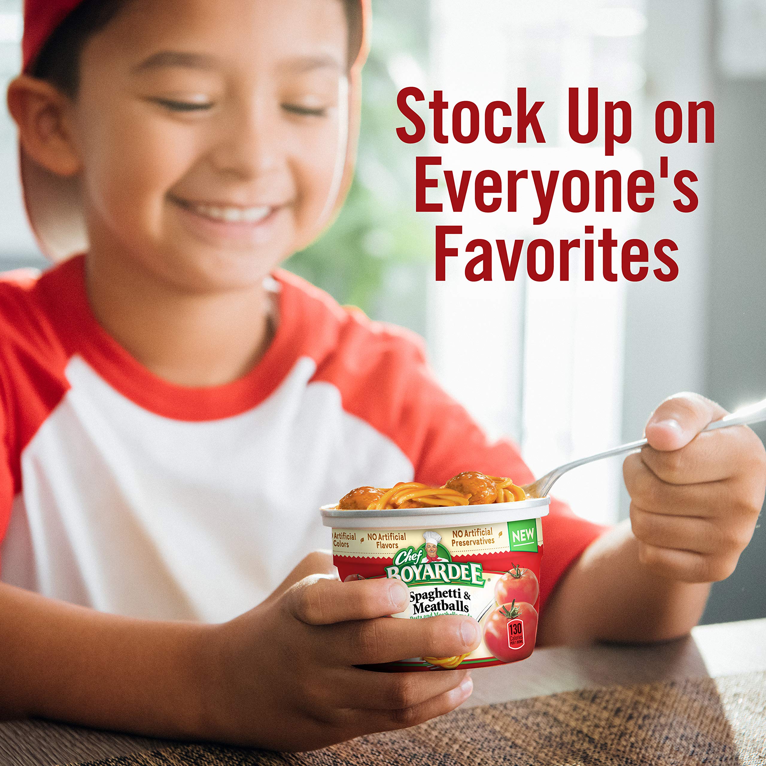 Chef Boyardee spaghetti and meatballs heating guide, quick steps to ready-to-eat pasta.