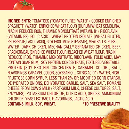 Chef Boyardee twelve-pack cans for easy pantry staples