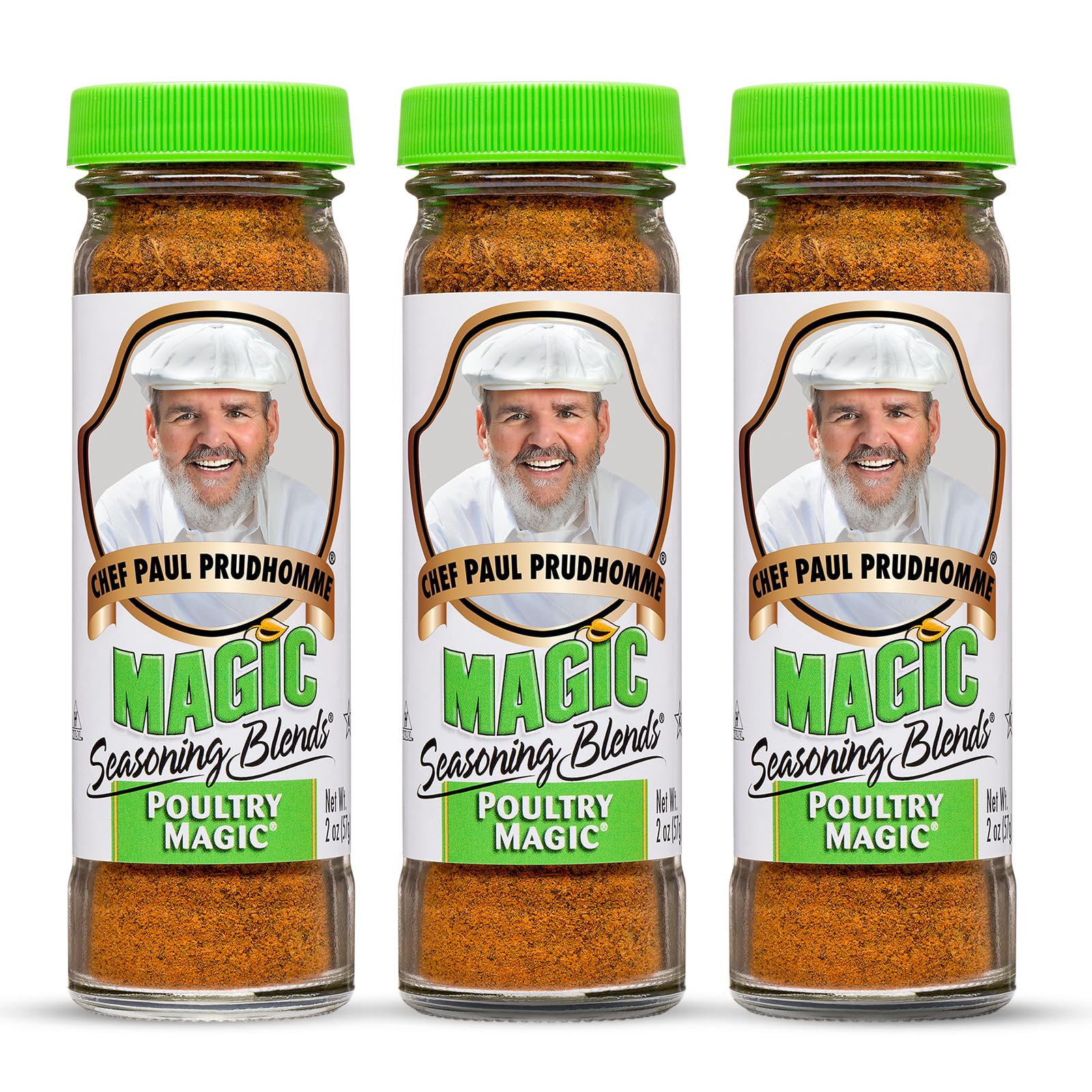 Chef Paul Poultry Magic bottle ready to season flavorful poultry at home