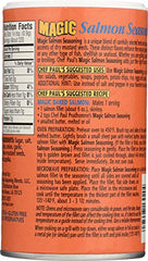 Chef Paul Prudhomme's Magic Salmon Seasoning sprinkled on salmon boosts aroma.