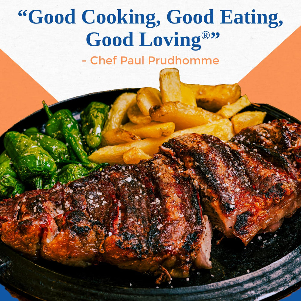 Chef Paul Prudhomme's Blackened Steak Magic spices appear clean and gluten-free