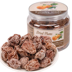 CHENGZIPIAN salty-sour plums in a jar offering on-the-go snacking with bold balance.