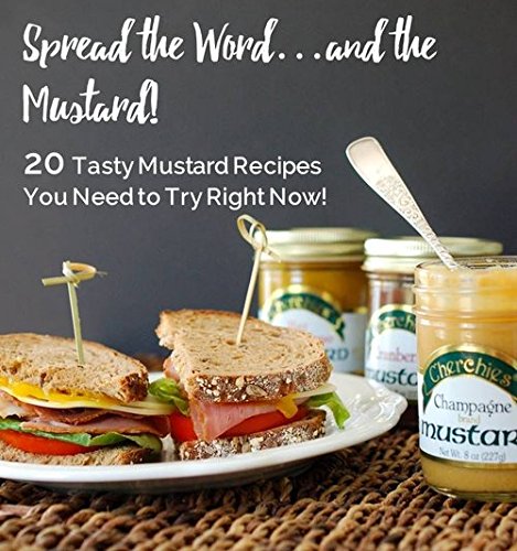 Allergen and gluten-free notes on Cherchies Champagne Mustard bottle label.