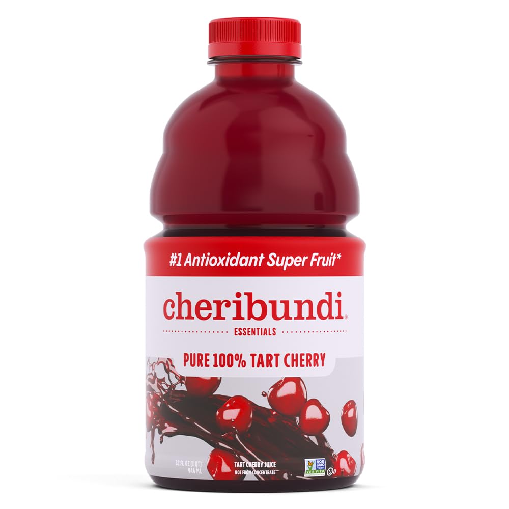 Cheribundi bottle of 100% tart cherry juice for recovery