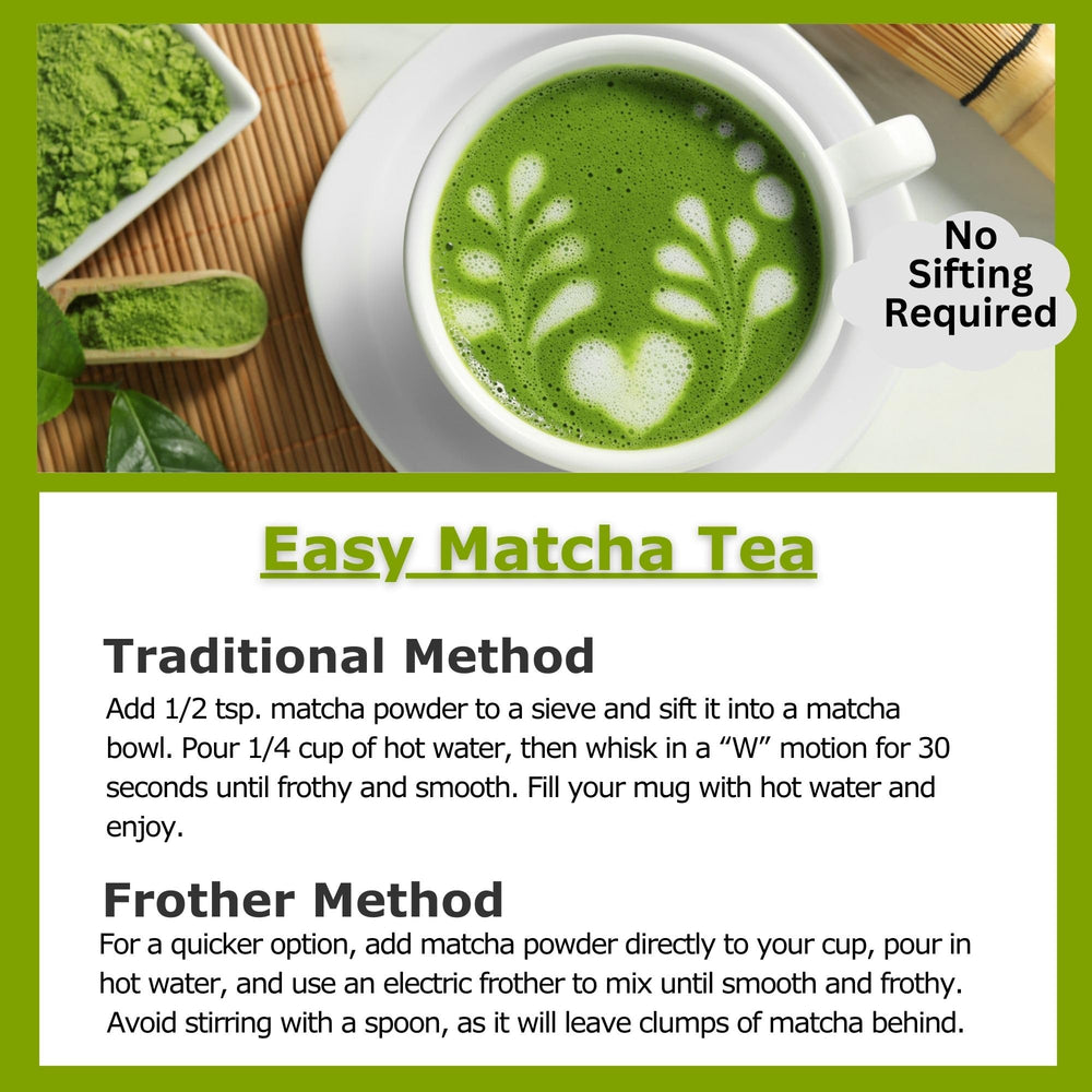 Sustainable packaging from Chérie Sweet Heart matcha promotes eco-friendly choice.