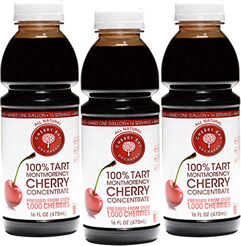 Cherry Bay Orchards tart Montmorency concentrate bottle ready to mix for antioxidant rich daily nourishment