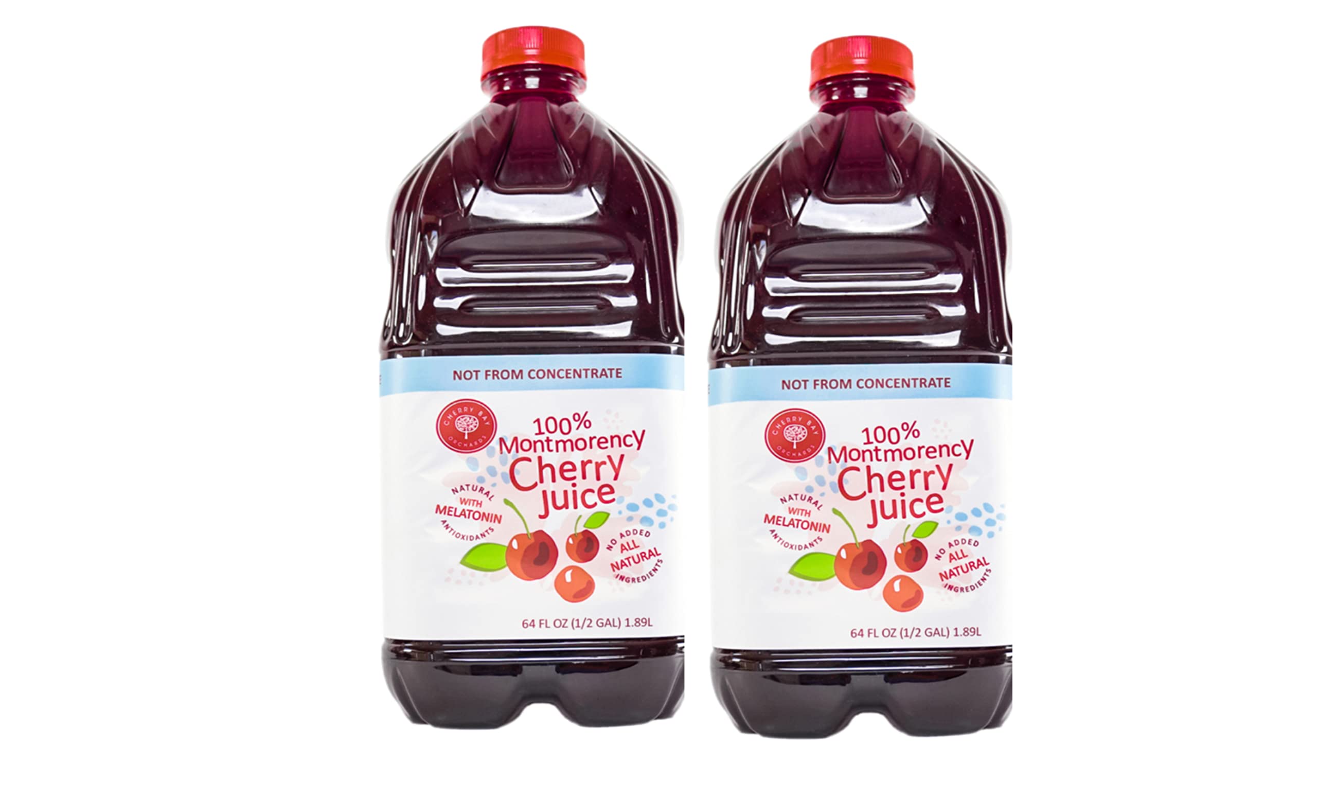 Cherry Bay Orchards Tart Montmorency juice pour reveals bold color and natural flavor.
