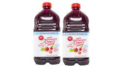 Cherry Bay Orchards Tart Montmorency juice pour reveals bold color and natural flavor.