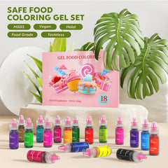 Cherrysea bottle with dropper prevents leaks for precise color control.
