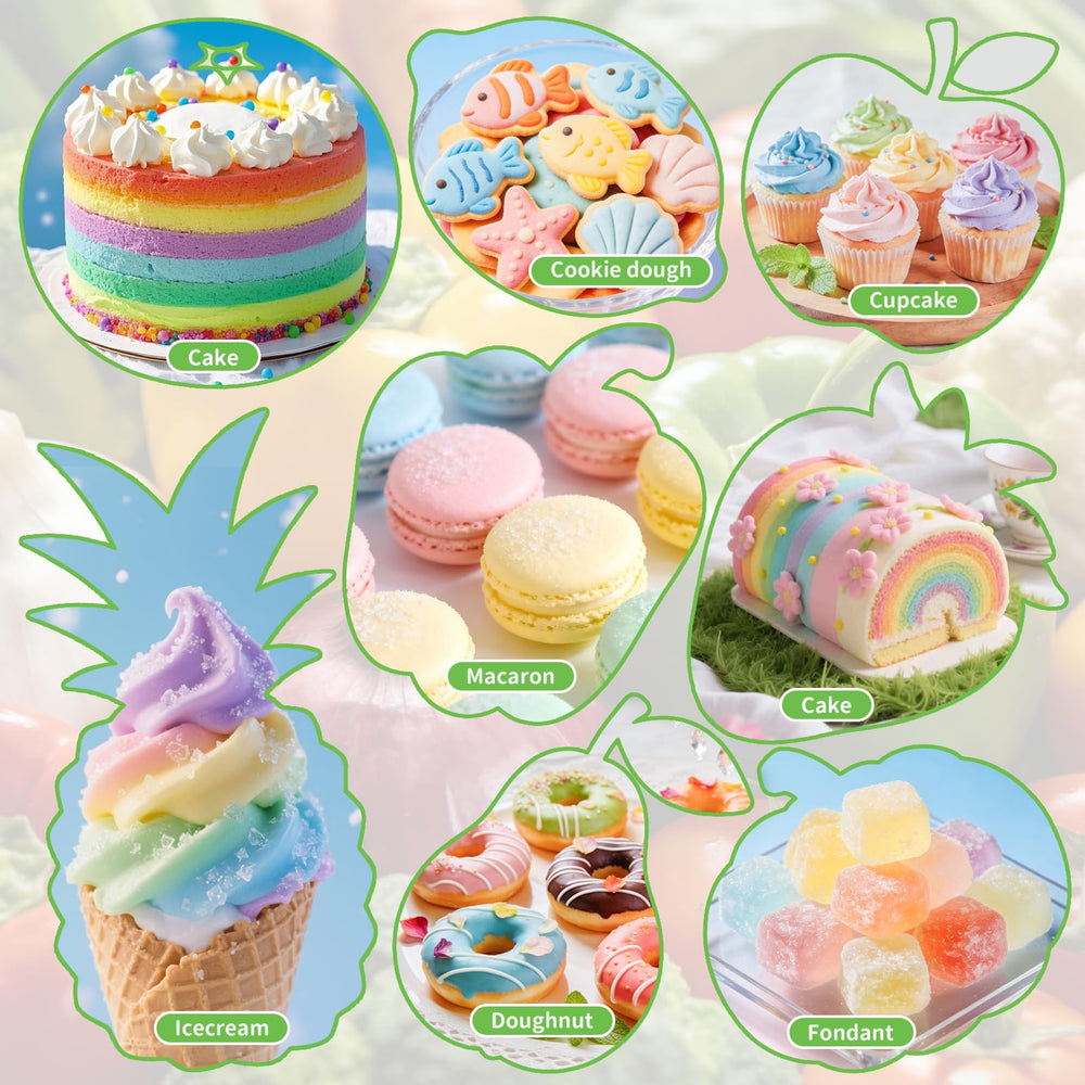Cherrysea DIY crafts and sweets colored with plant-based dyes