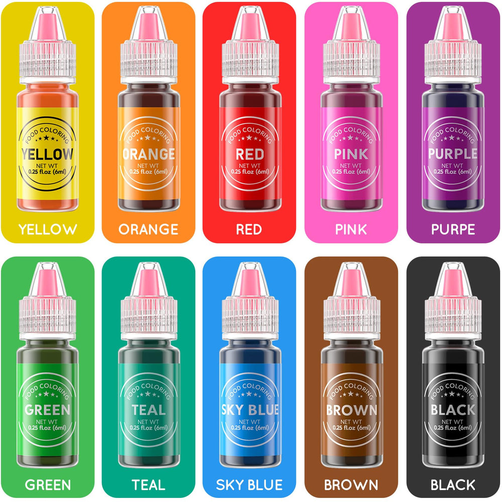 Cherrysea dye color palette displays vivid hues for DIY decorating projects