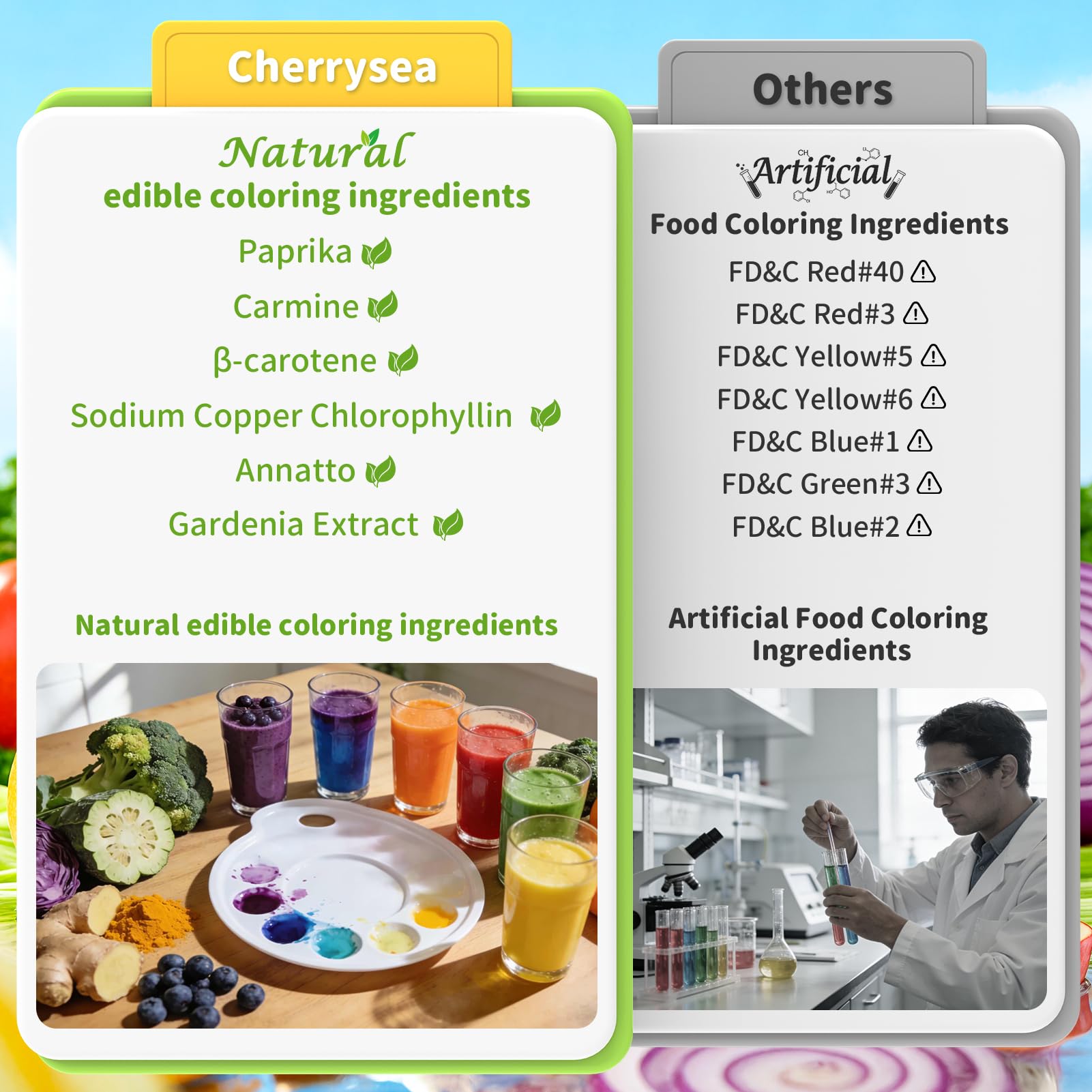 Cherrysea frosting colors applied to cakes for smooth professional decoration