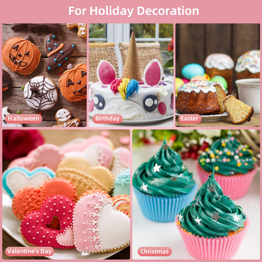 Cherrysea odorless and tasteless dyes color desserts without altering flavor