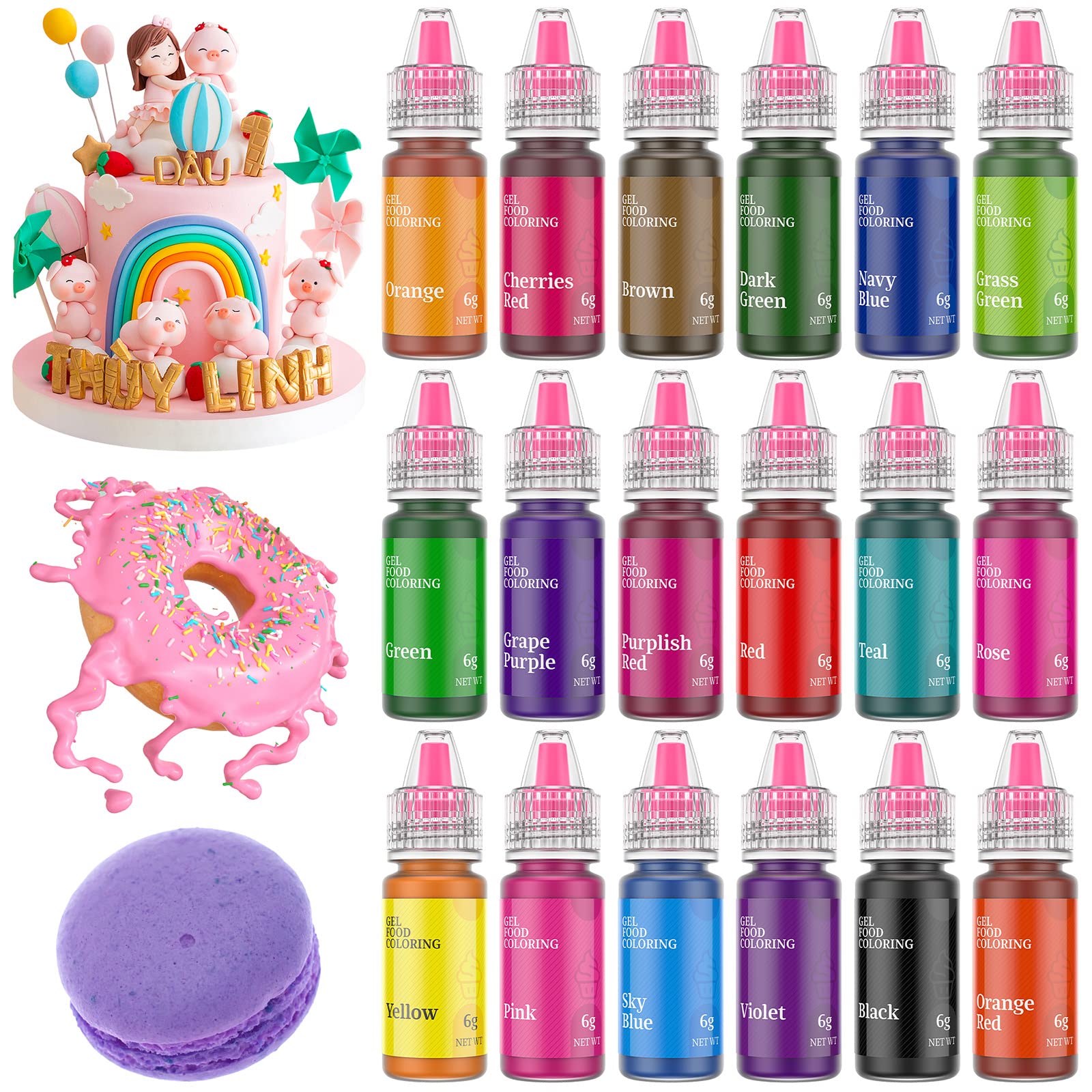 Cherrysea all-in-one color set covers a wide range of hues.