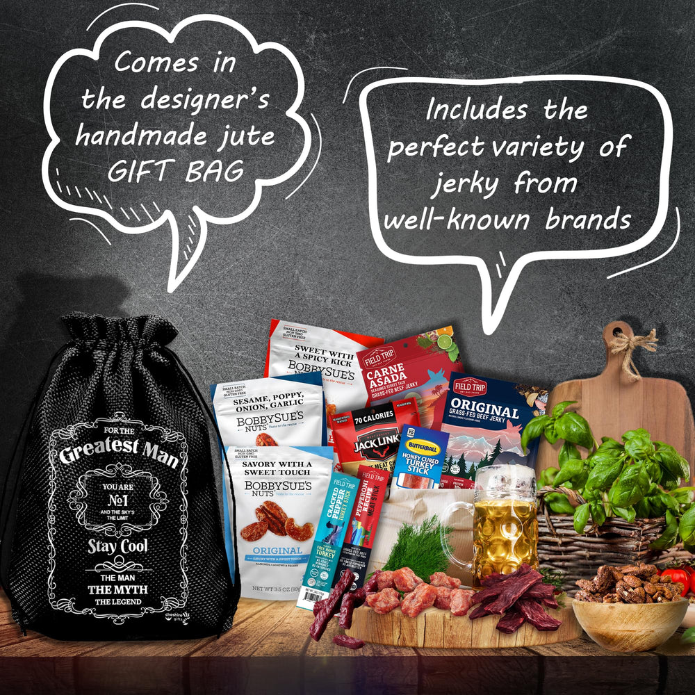 Cheshire Gifts exotic jerky flavors pack offers bold taste options on the go