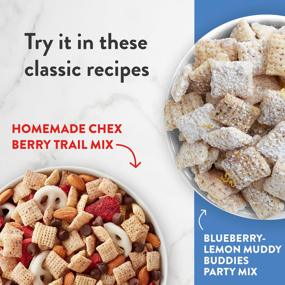 Chex Blueberry Cereal bar ingredients close up homemade cereal bars possibility