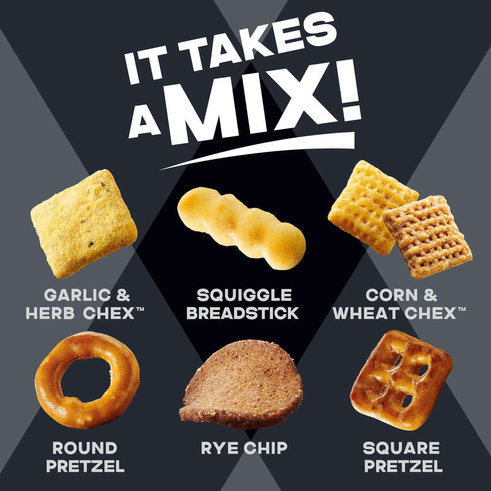 Chex Mix Bold Squiggle Breadsticks deliver fun texture and flavor