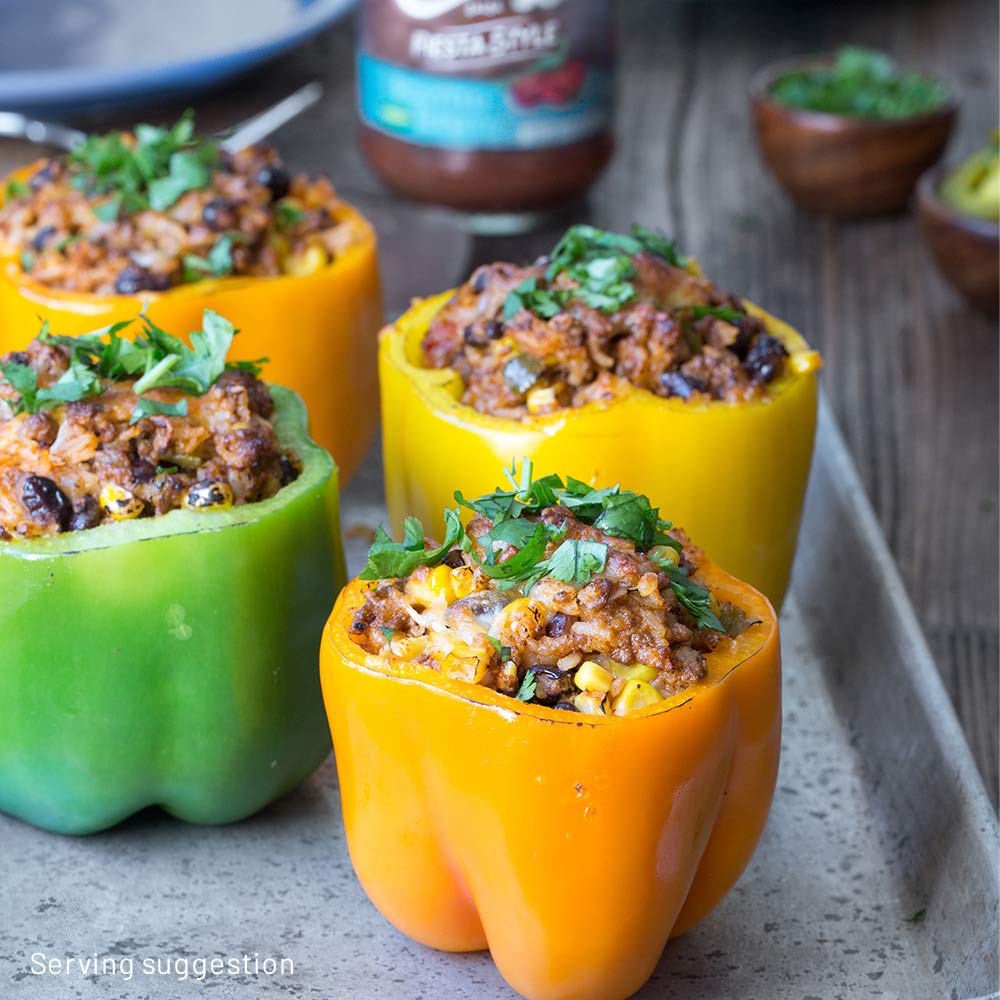 Chi Chi's Fiesta salsa bowl setup shows complete fiesta-ready serving idea.
