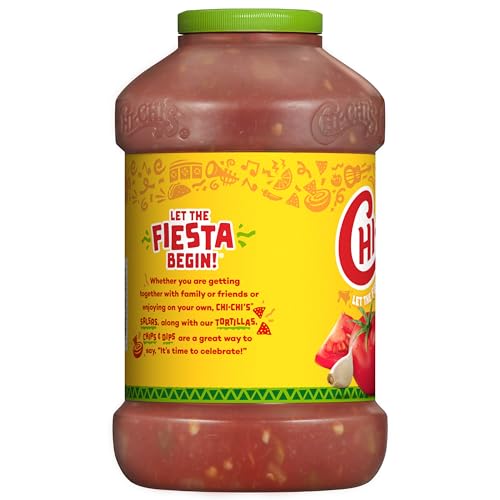 CHI-CHI'S Mild Salsa ingredients shown: tomatoes and green chilies.