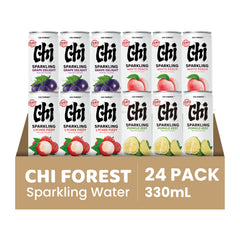 CHI FOREST packs on display emphasize variety and shareability during gatherings.