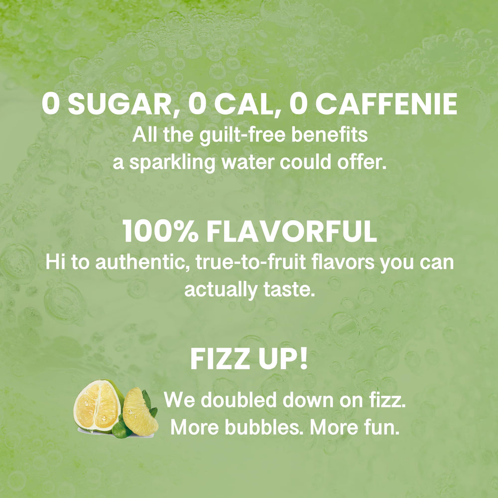 CHI FOREST Pomelo Sparkling Water 24-pack communicates convenient, on-the-go refreshment.