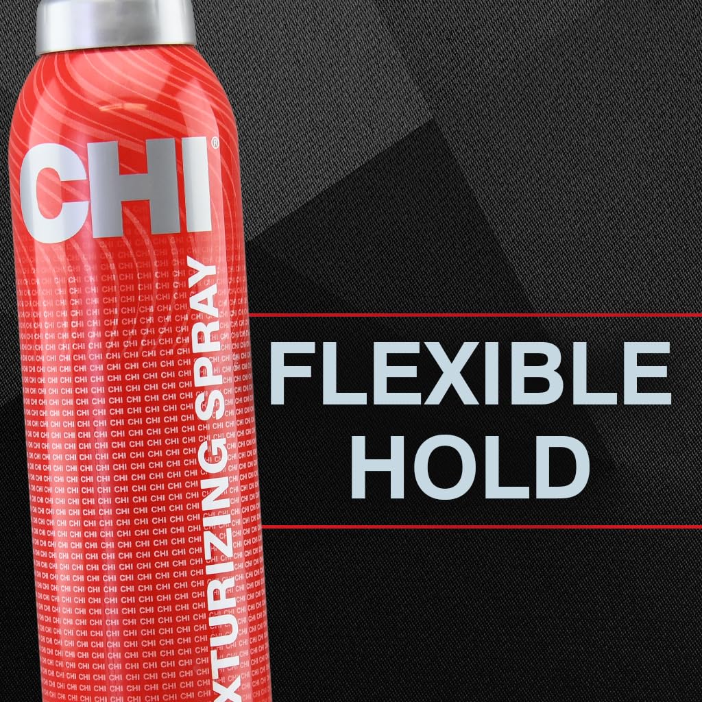 Volume effect on hair without weighing it down using CHI spray