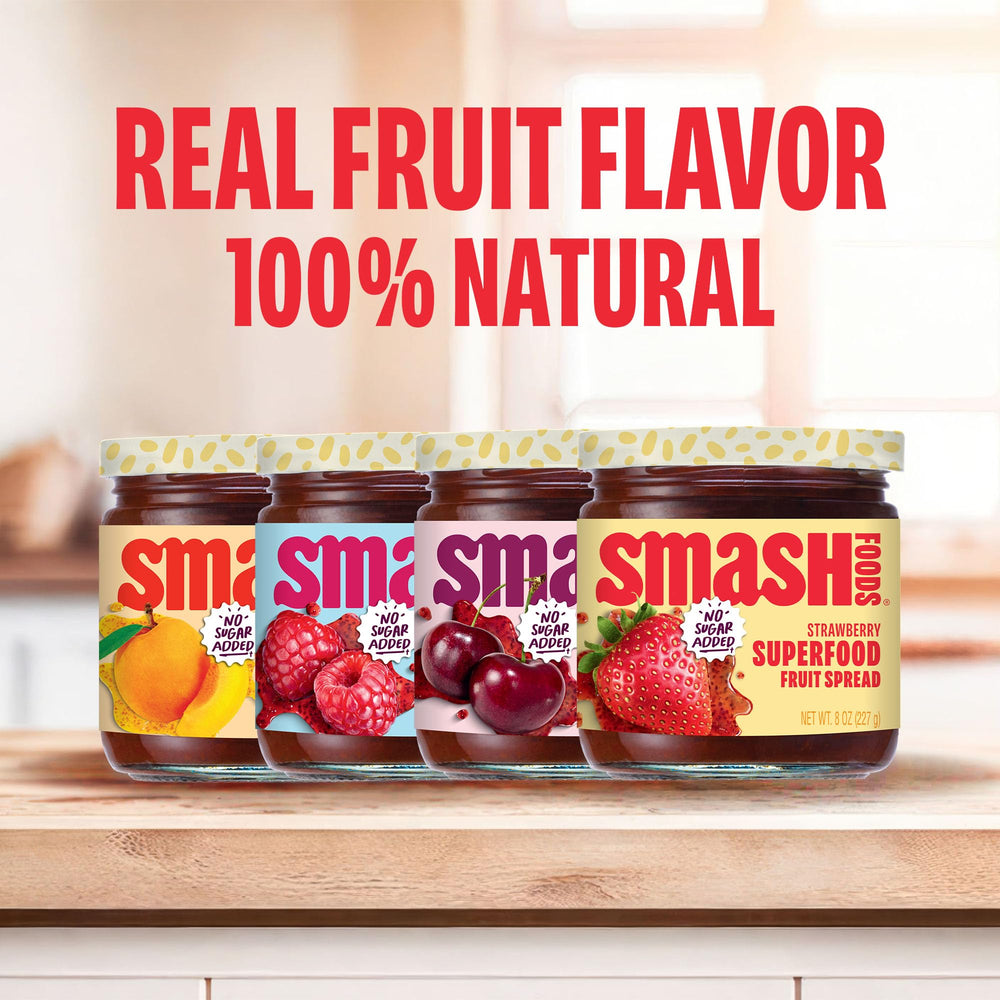 Chia Smash jam swirled on toast highlighting natural sweetness and keto-friendly flavor.