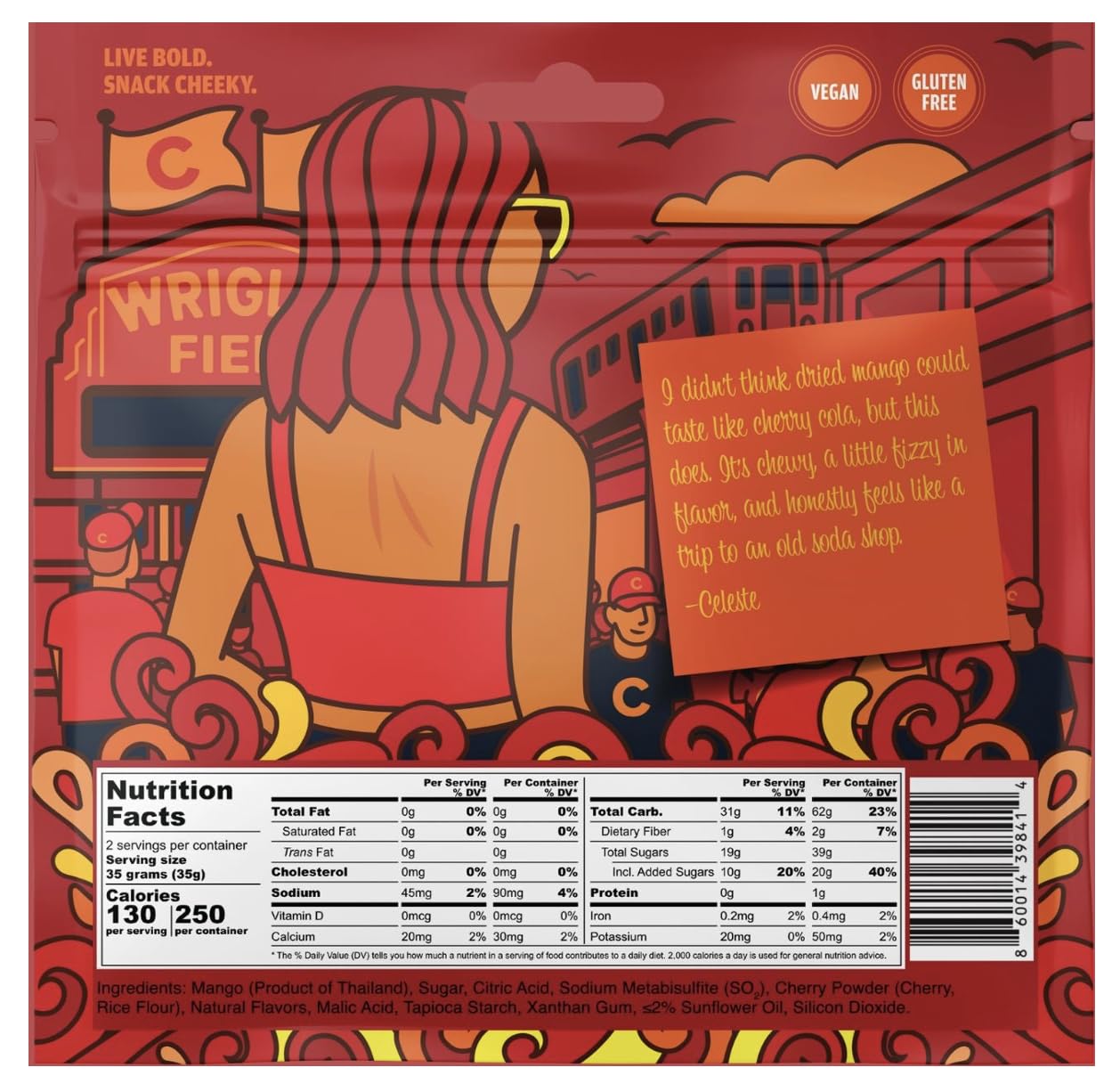 Chici Mama Strawberry Lemonade bites offer tangy fruit flavor for lunchboxes