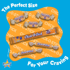Chick o Stick toasted coconut coating image highlights tropical aroma and flavor.