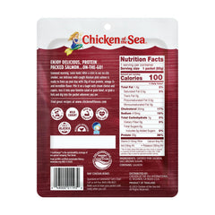 Chicken of the Sea Smoked Salmon skinless boneless on plate highlights lean protein.