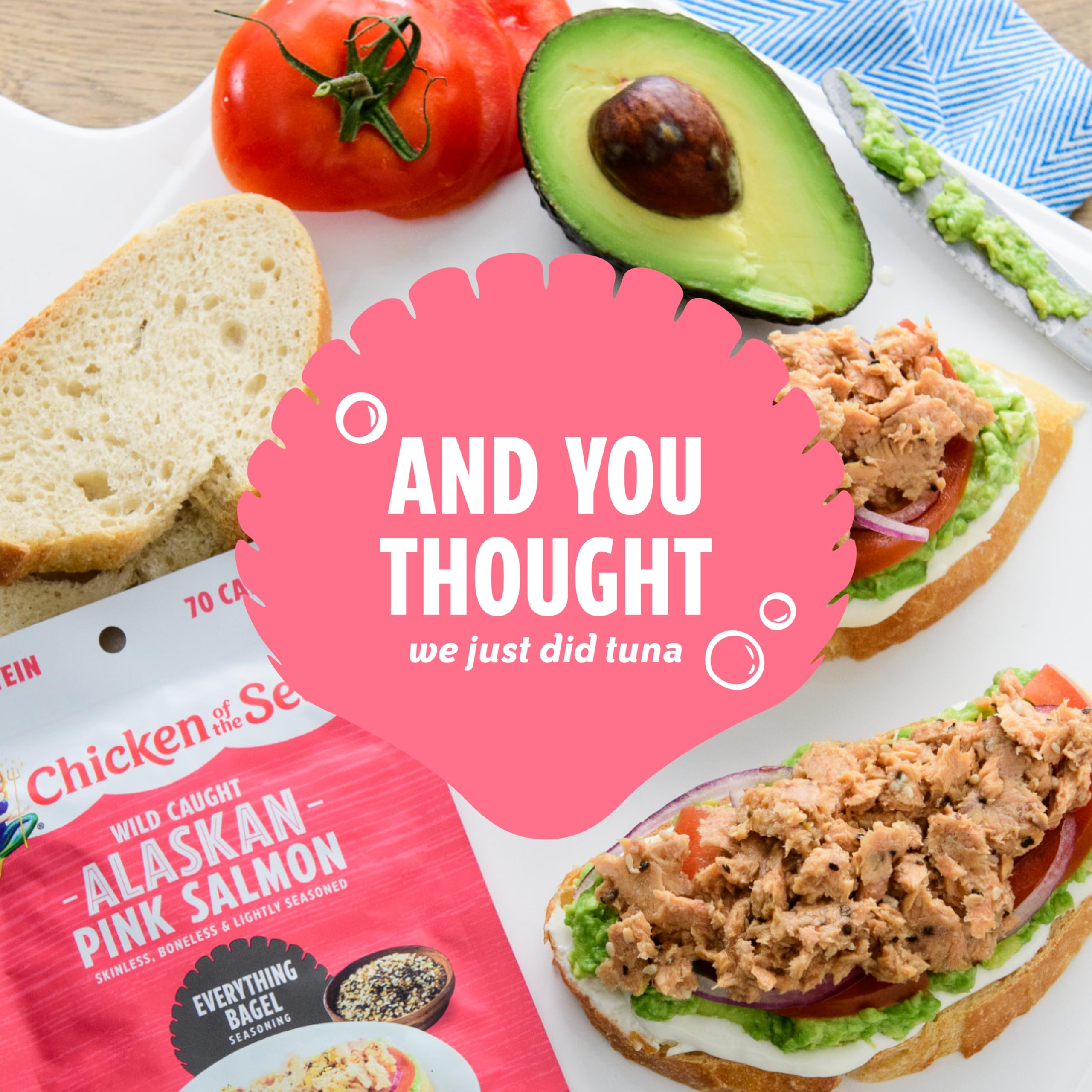 Chicken of the Sea everything bagel seasoning for tasty, flavor-forward meals