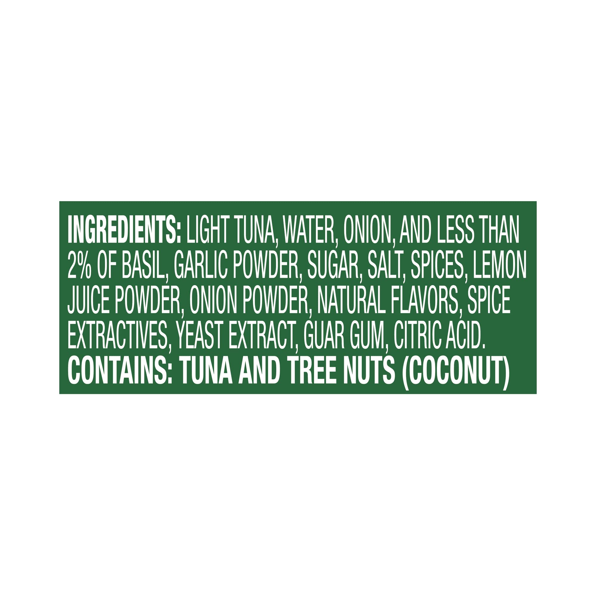 Chicken of the Sea Infusions Tuna Basil Cups ready-to-eat cup with fork for quick meals