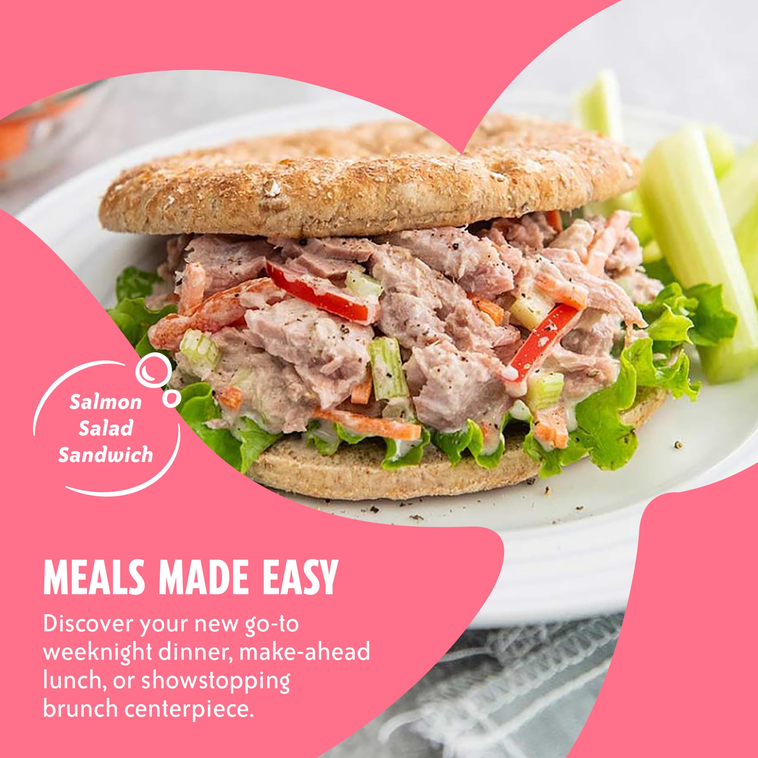 Chicken of the Sea MSC certified salmon emphasizes responsibly sourced seafood.