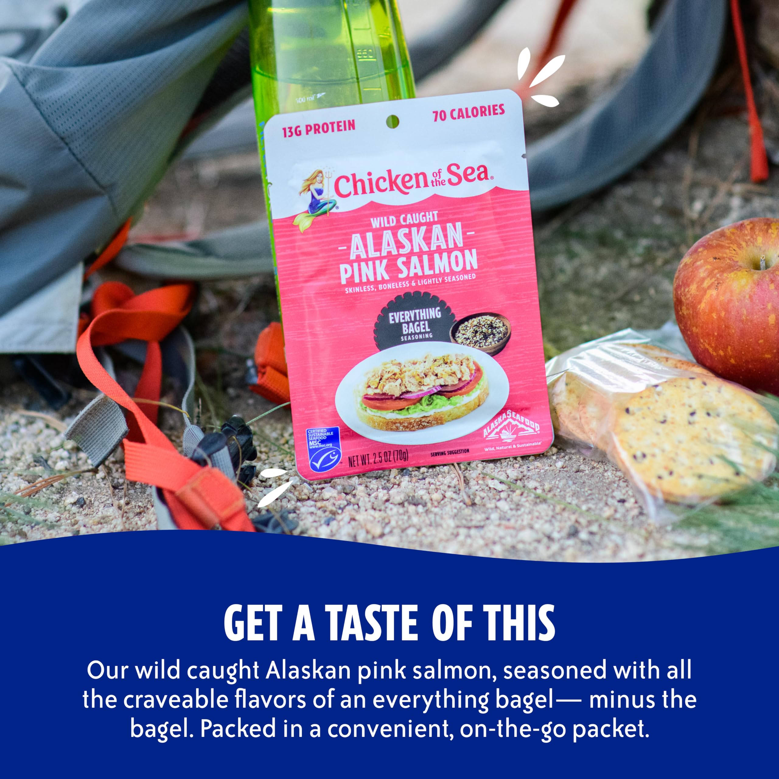Chicken of the Sea omega-3 rich salmon boosts flavor on toast or salads