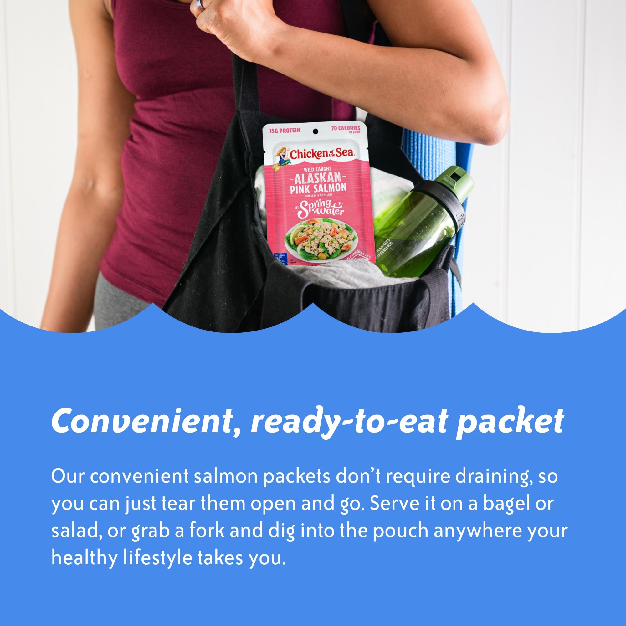 Gluten-free protein option with simple ingredients from Chicken of the Sea.