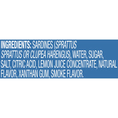 Chicken of the Sea sardines lemon sauce bulk pack, ready-to-eat protein for busy meals.