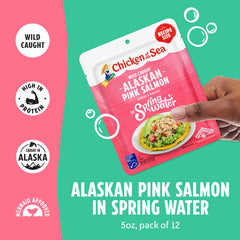 Chicken of the Sea boneless, skinless salmon for quick, mess-free meals.