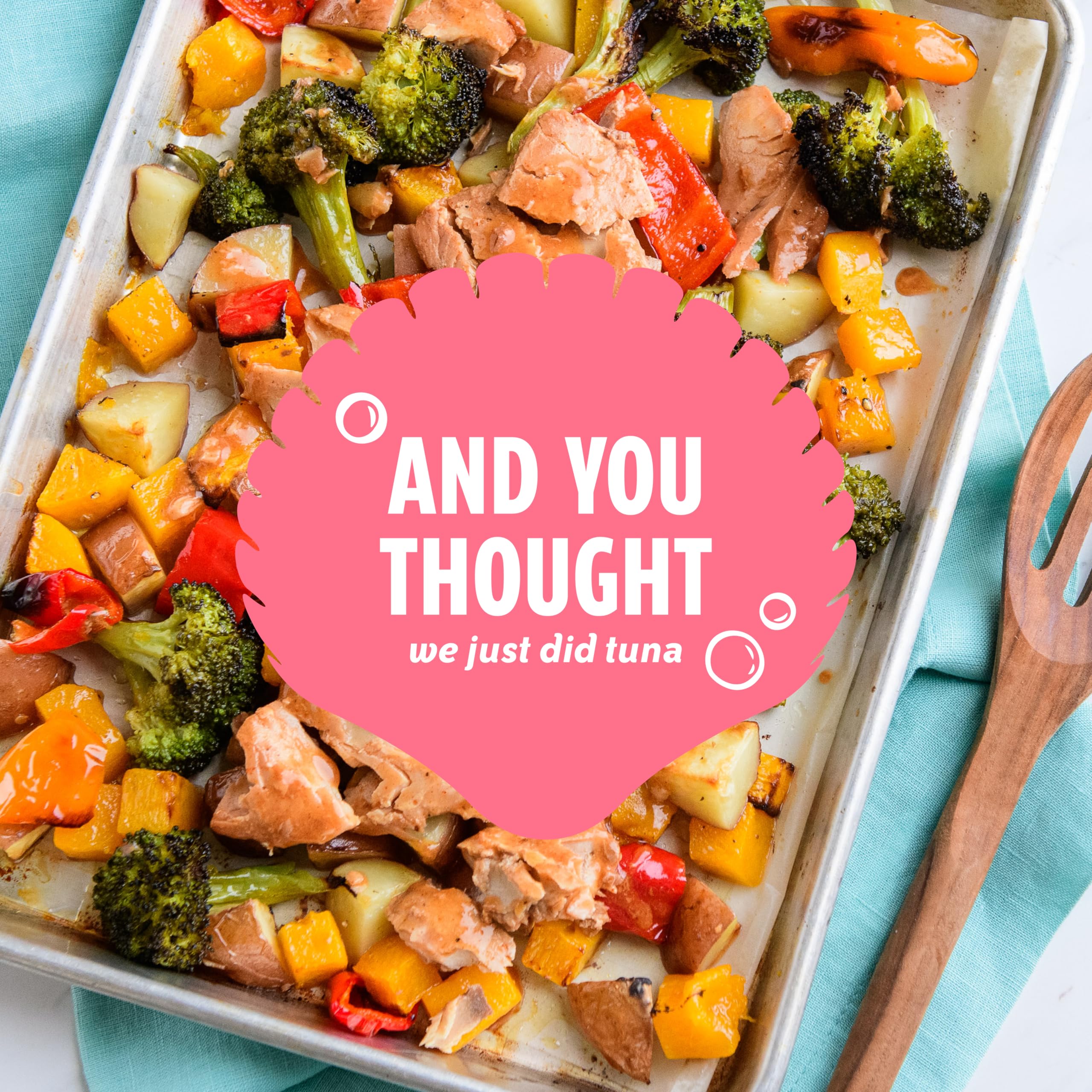 Chicken of the Sea salmon pack—MSC certified sustainable seafood.