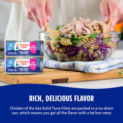 Chicken of the Sea tuna sandwich ingredients for quick lunches.