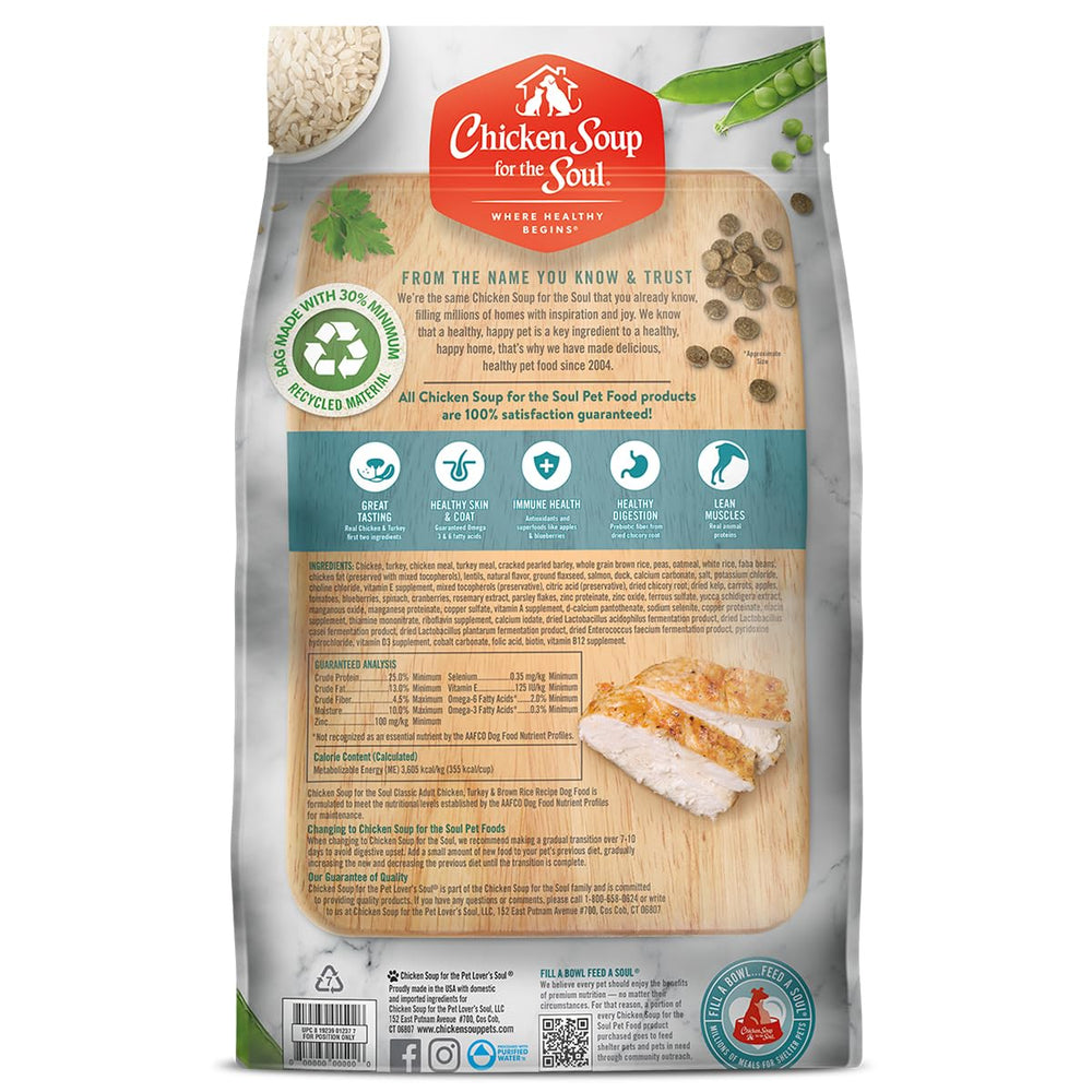 Chicken Soup for the Soul daily feeding ritual kibble for balanced adult nutrition