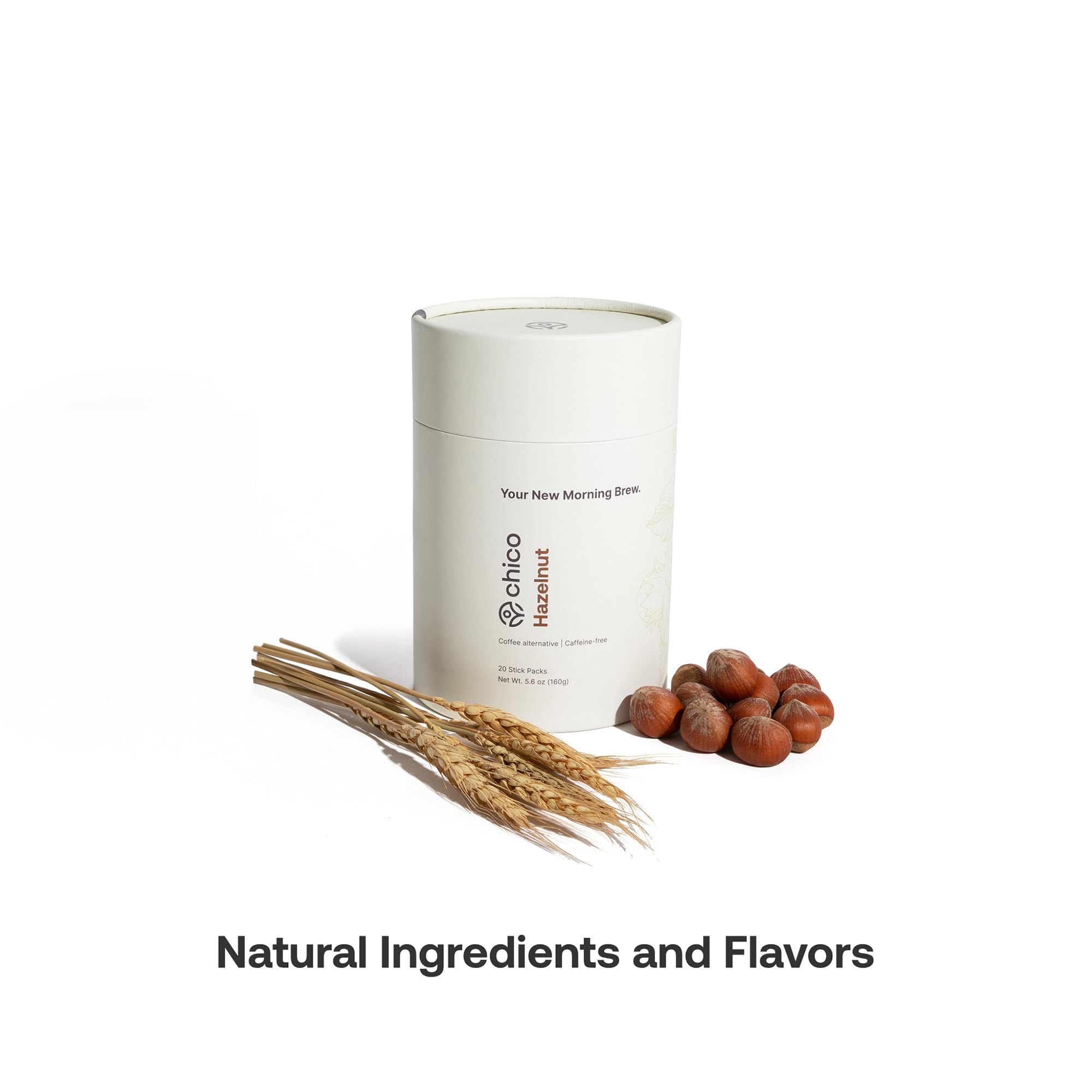 Chico natural hazelnut flavor adds nutty depth to beverages