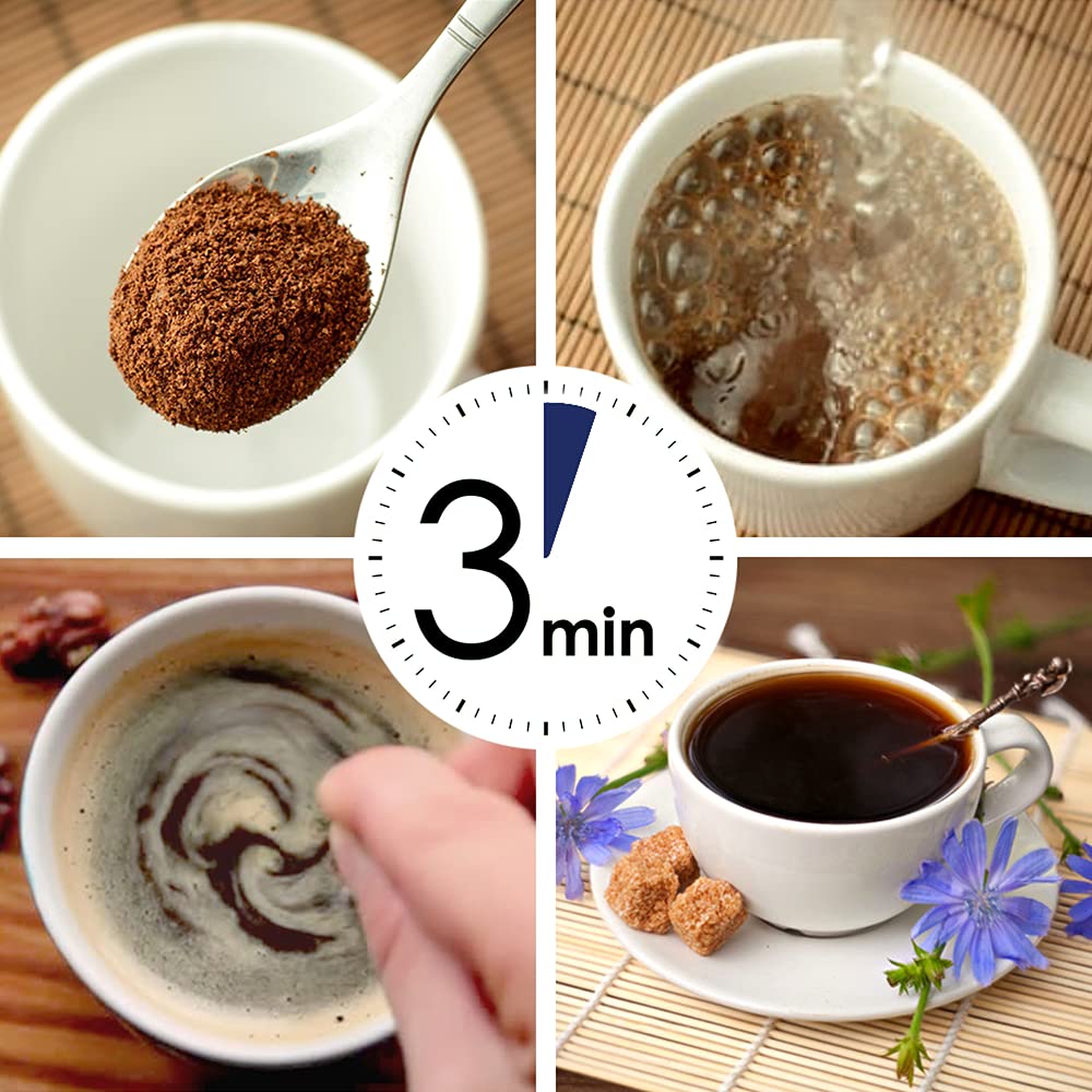 CHICORAYA cup with rich aroma, sugar-free and gluten-free