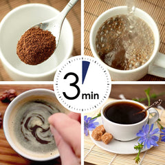 CHICORAYA cup with rich aroma, sugar-free and gluten-free