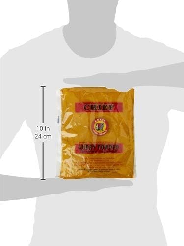 Close-up of Chief Curry Powder texture with vibrant color.